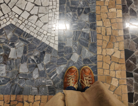 Travertine, Slate and Terrazzo