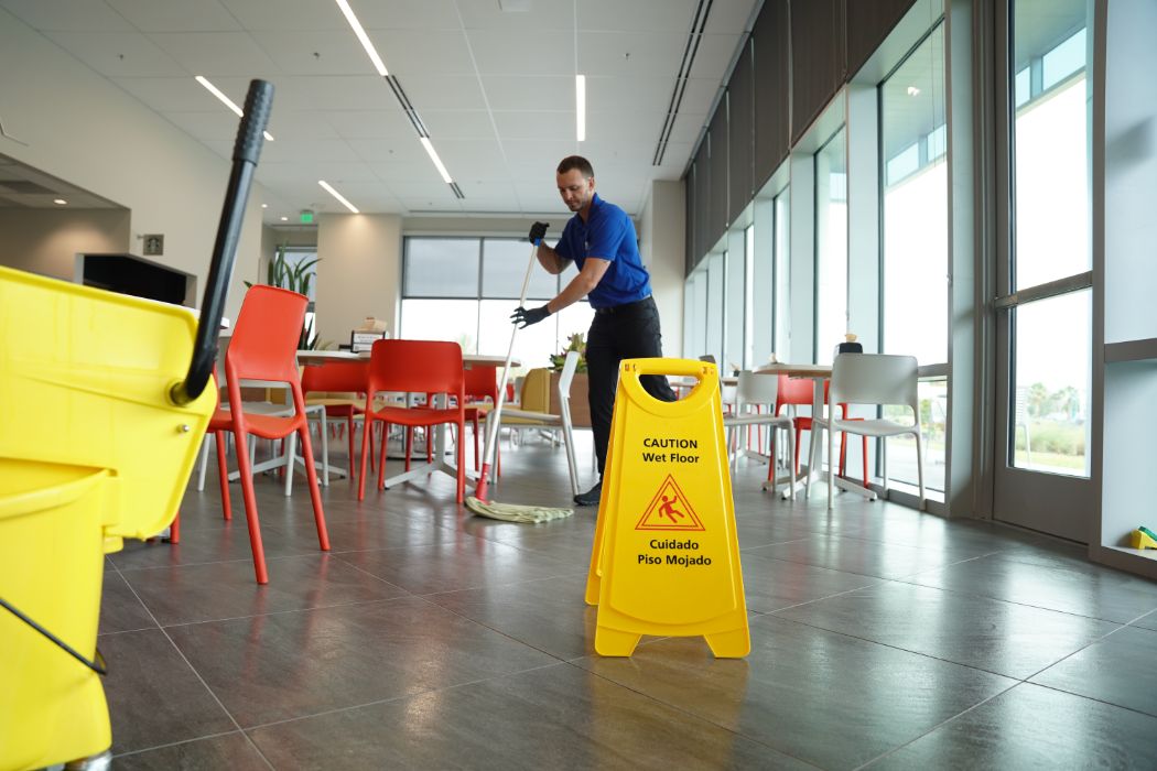 Professional Cleaning Staff